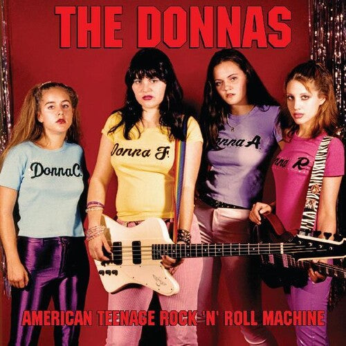 Donnas, The - American Teenage Rock'N'Roll Machine [LP - Fire Orange w/ Black Swirl]