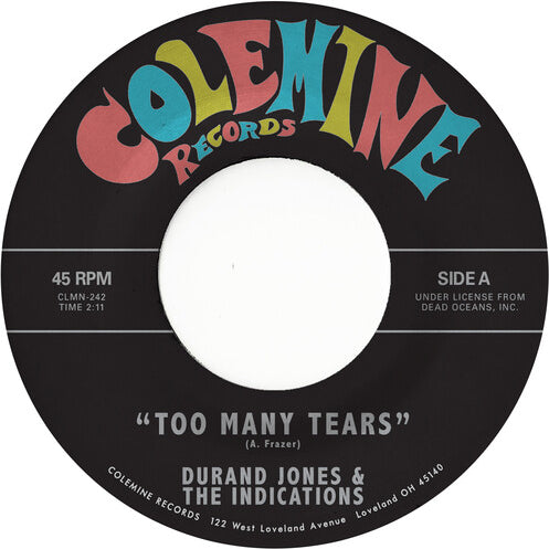 Durand Jones & The Indications - Cruisin' To The Parque [7" - Sea Glass Blue]