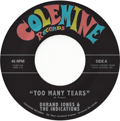 Durand Jones & The Indications - Cruisin' To The Parque [7" - Sea Glass Blue]