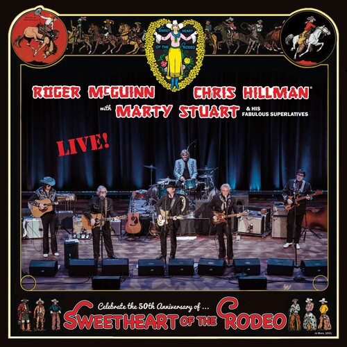 Roger McGuinn, Chris Hillman & Marty Stuart - Sweetheart Of The Rodeo 50th Anniversary (Live)  [2xLP - Translucent Gold]