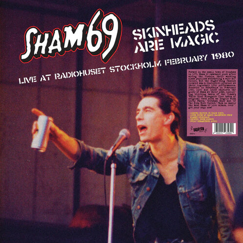 Sham 69 - Skinheads Are Magic: Live In Stockholm February 1980 [LP - Red Marble]