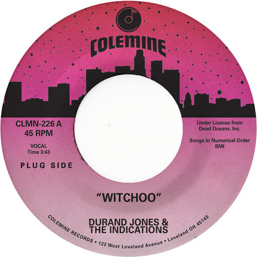 Durand Jones & The Indications - Witch / Love Will Work It Out [7" - Midnight Blue]