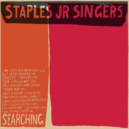 Staples Jr. Singers - Searching [LP]