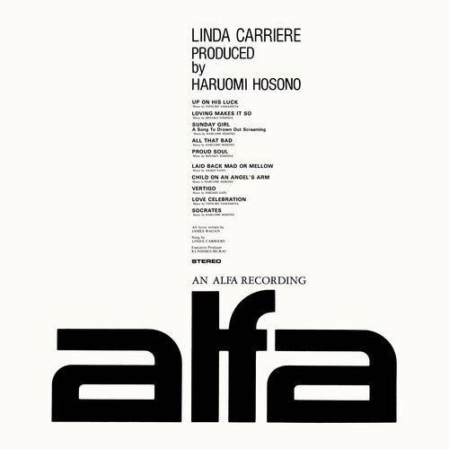 Linda Carriere - Produced By Haruomi Hosono [LP]