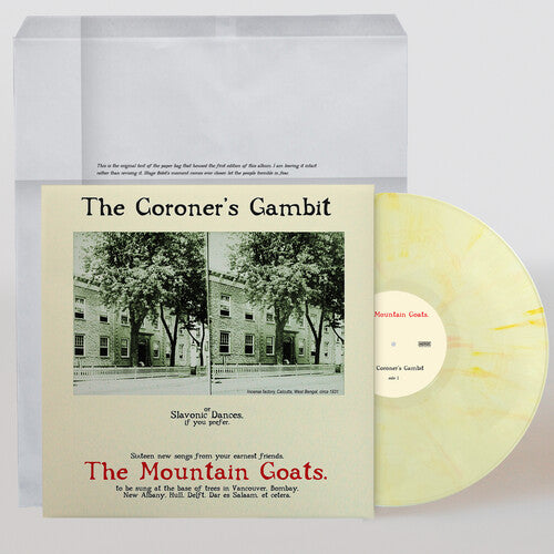 Mountain Goats, The - Coroner's Gambit [LP - Kandy Korn Hybrid Yellow]