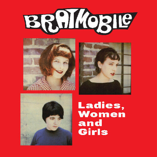 Bratmobile - Ladies, Women & Girls [LP - Red]