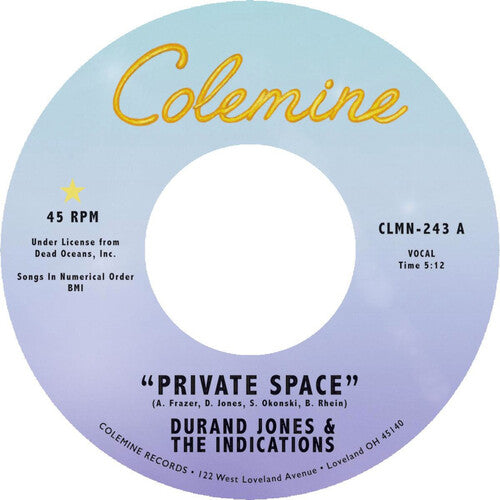 Durand Jones & The Indications - Private Space / Sea Of Love [7' - Dark Purple]