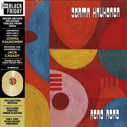Jorma Kaukonen and Jack Casady - Reno Road: Unreleased tracks from the '60's  [2xLP - Gold]