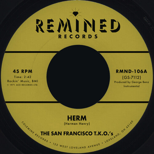 San Francisco T.K.O's, The - Herm / Ooh Baby Baby [7"]