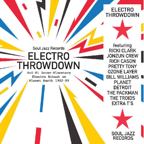 Soul Jazz Records Presents - Electro Throwdown: Sci-fi Inter Planetary Electra Attack On Planet Earth ('82-'89) [2xLP]