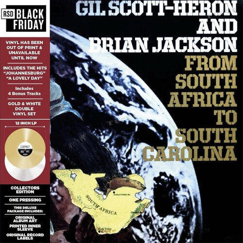 Gil Scott-Heron and Brian Jackson - From South Africa To South Carolina [2xLP - Gold/White]