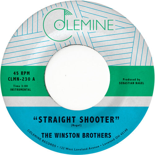 Winston Brothers - Straight Shooter / Island Travel [7" - Sky Blue]