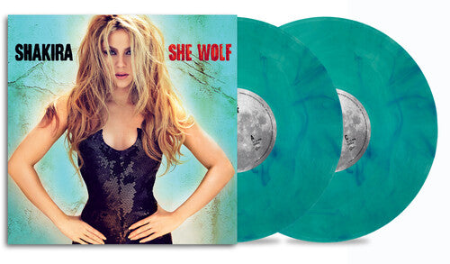 Shakira - She Wolf [2xLP - Sea Glass/Turquoise Swirl]