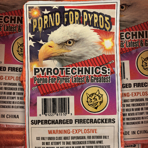 Porno for Pyros - Pyrotechnics: Porno For Pyros' Latest & Greatest [LP - Clear/Orange Splatter]
