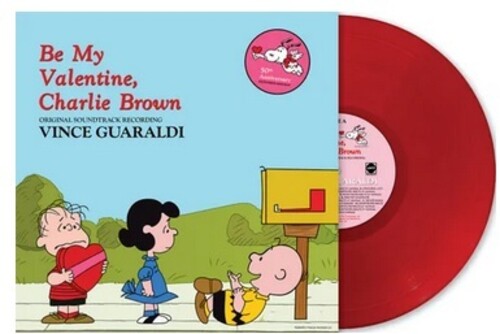 Vince Guaraldi - Be My Valentine, Charlie Brown [LP - Heartburn Red]