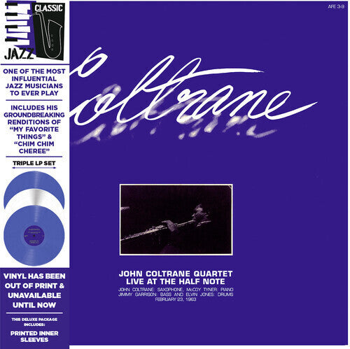 John Coltrane - Live At The Half Note [3xLP - Blue/White]