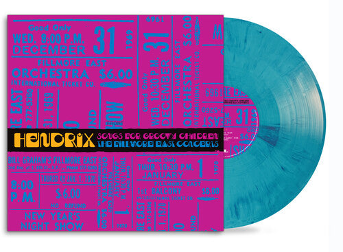 Jimi Hendrix  - Songs For Groovy Children: The Fillmore East Concerts [LP - Blue/Violet Swirl]