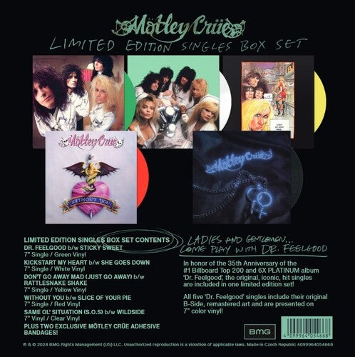 Motley Crue - Dr Feelgood (35th Anniversary) [5x7" - Boxset]