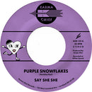 Say She She - Purple Snowflakes / This Wintertime [7" - Purple/Red]