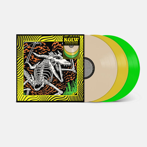 King Gizzard & The Lizard Wizard - Acoustic Gizzard: Live In Detroit 2024 [3xLP - Bone/Neon Yellow/Neon Green]