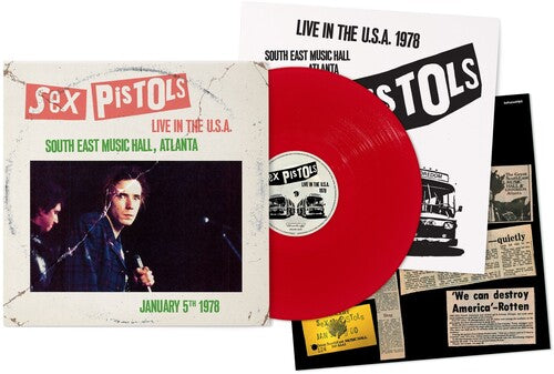 Sex Pistols, The - Live In The U.S.A. 1978 (South East Music Hall, Atlanta) [LP - Red]