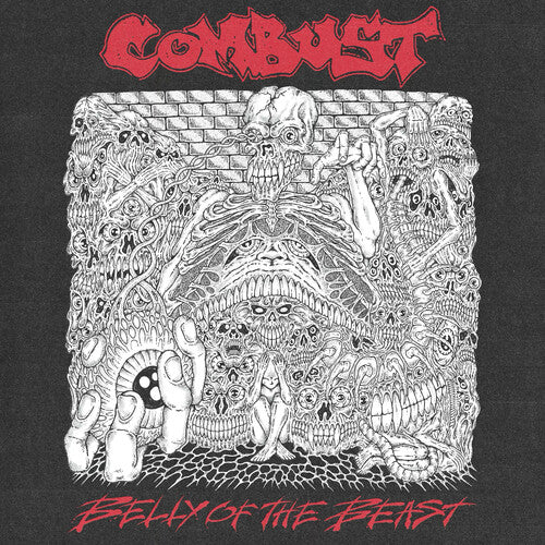 Combust - Belly Of The Beast [LP - Cloudy/Black Ice]