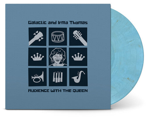 Galactic with Irma Thomas - Audience With The Queen [LP - Sky Blue/Gold]