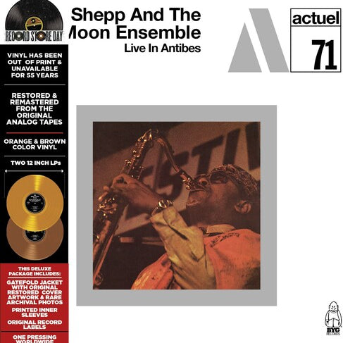 Archie Shepp And The Full Moon Ensemble - The Complete Live in Antibes [2xLP - Orange/Brown]
