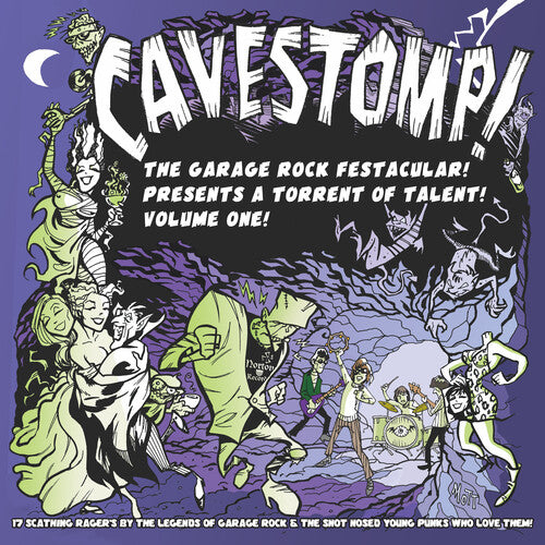 Various Artists - CAVESTOMP! Volume 1: A Torrent Of Talent [LP]