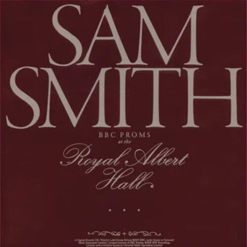 Sam Smith - BBC Proms At The Royal Albert Hall [2xLP]