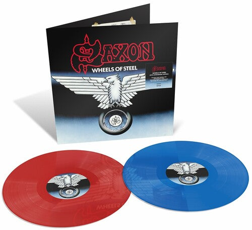 Saxon - Wheels of Steel (45th Anniversary) [2xLP - Red/Blue]