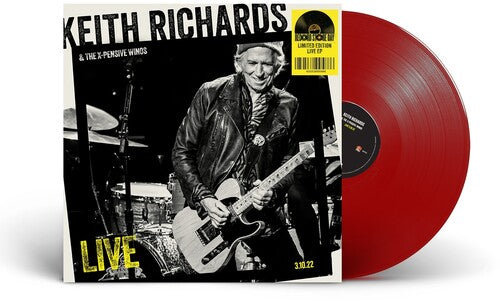 Keith Richards & The X-Pensive Winos - Live 3.10.22 [LP - Red]