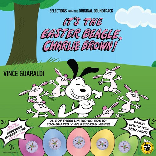 Vince Guaraldi - Selections from "It's the Easter Beagle, Charlie Brown" (Original Soundtrack Recording - Peanuts 75th Anniversary Mystery Easter Egg Edition) [10" - Easter Egg]