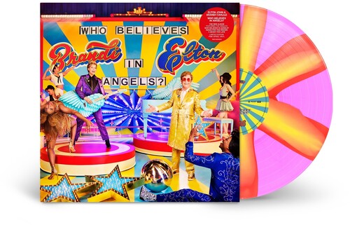 Elton John & Brandi Carlile - Who Believes In Angels? [LP - Pink Spiral]