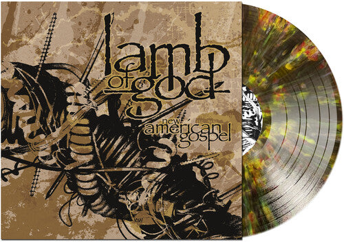 Lamb of God - New American Gospel [LP - Clear Black/White & Gold Splatter]