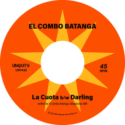 El Combo Batanga - La Cuota b/w Darling [7"]