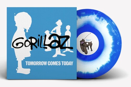 Gorillaz - Tomorrow Comes Today EP [LP - White/Blue Color-in-Color]