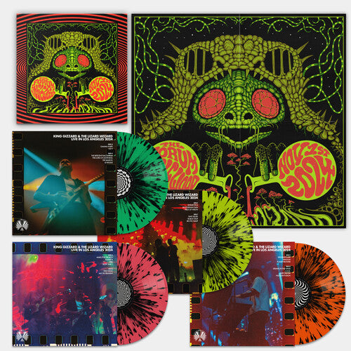 King Gizzard & The Lizard Wizard - Live In Los Angeles, '24 [4xLP - Splatter]
