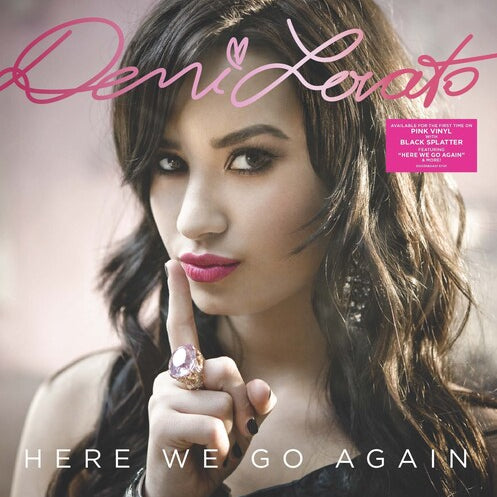 Demi Lovato - Here We Go Again [LP - Pink/Black Splatter]