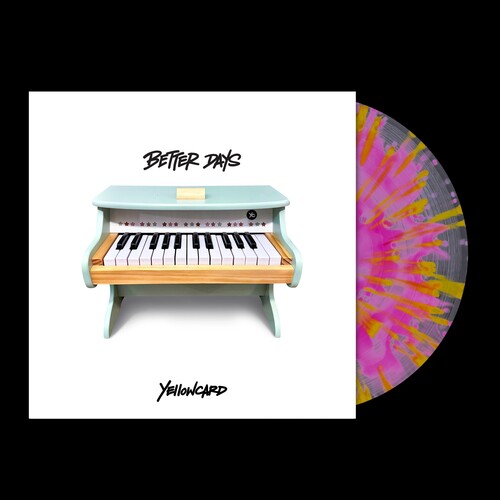 Yellowcard - Better Days [LP - Pink/Yellow Splatter]