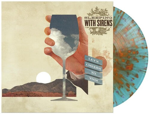 Sleeping With Sirens - Let's Cheers To This [LP - Blue/Orange Splatter]