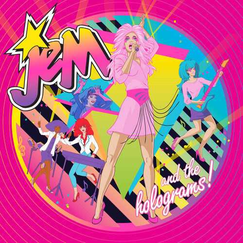 Jem And The Holograms - Jem And The Holograms [LP - Pink]
