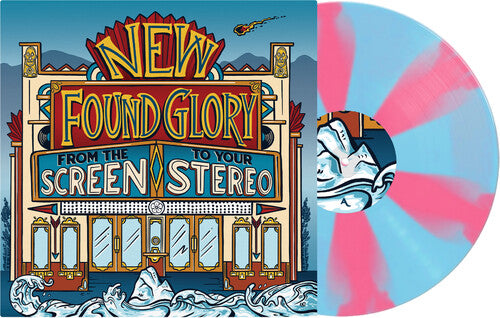 New Found Glory - From The Screen To Your Stereo 1 [LP - Pink/Blue Pinwheel]