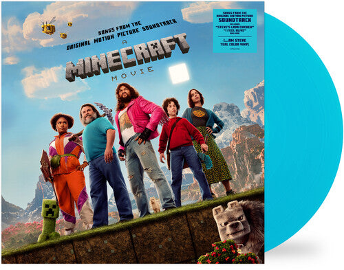 Various Artists - A Minecraft Movie (Original Motion Picture Soundtrack) [LP - I...Am Steve/Teal]