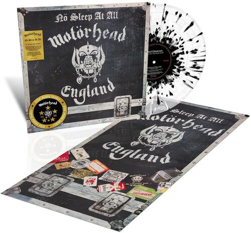 Motorhead - No Sleep At All (50th Anniversary) [LP - Clear/Black & White Splatter]