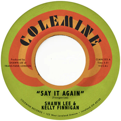 Shawn Lee / Kelly Finnigan - Say It Again / Harpsichord Rock [7"]