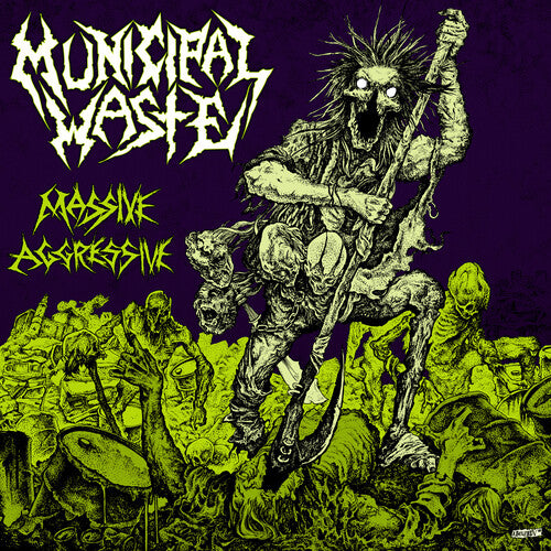 Municipal Waste - Massive Aggressive [LP - Toxic Green/Purple Merge]
