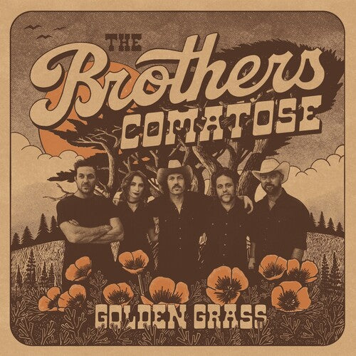 Brothers Comatose, The - Golden Grass [LP - Orange/Blue Splatter]