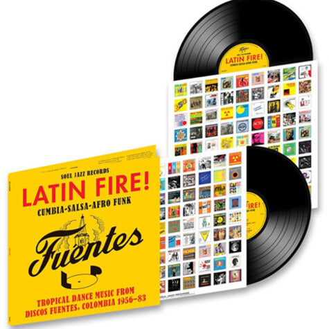 Soul Jazz Records - Latin Fire! Cumbia Salsa Afro-Funk: Tropical Dance Music From Discos Fuentes, Colombia 1956-83 [2xLP]