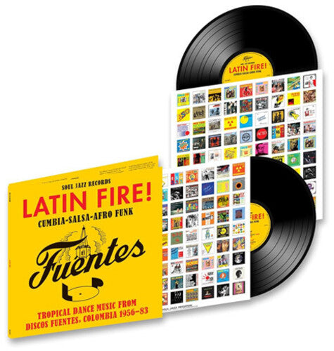 Soul Jazz Records - Latin Fire! Cumbia Salsa Afro-Funk: Tropical Dance Music From Discos Fuentes, Colombia 1956-83 [2xLP]